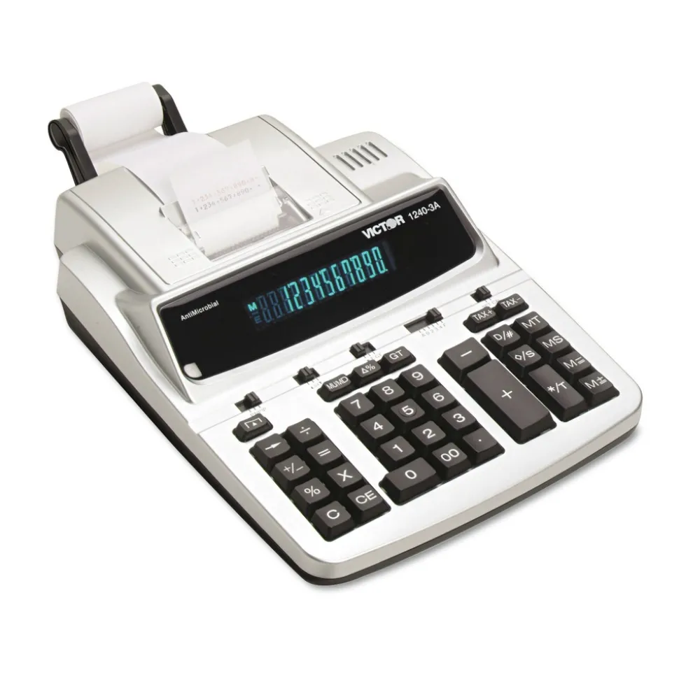 Victor Black/Red Print 4.5 Lines/Sec Antimicrobial Printing Calculator