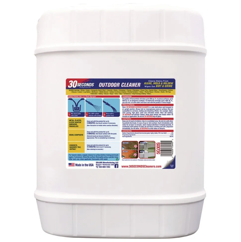 WEIMAN 1 Gallon Bottle 30 Second Outdoor Cleaner - Clean Scent