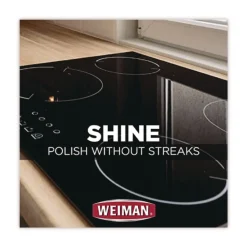 WEIMAN 20 oz. Squeeze Bottle Glass Cook Top Cleaner and Polish (6/Carton)