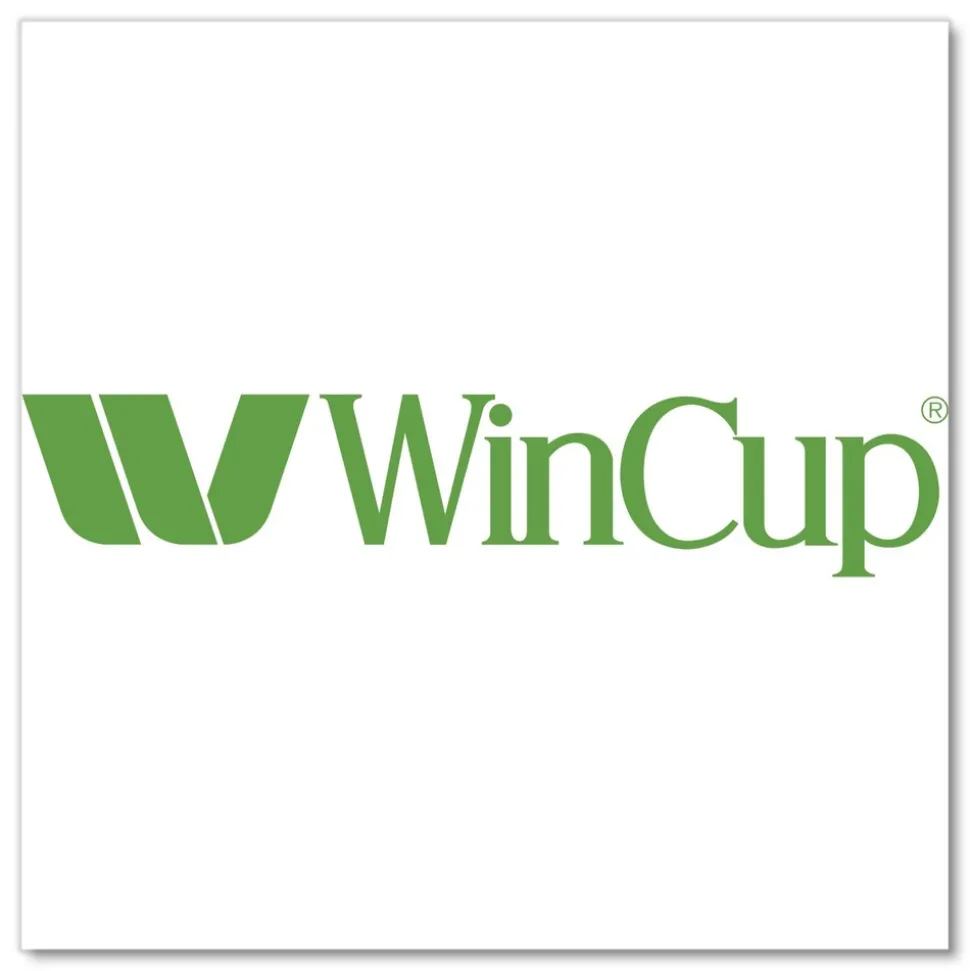 WinCup Vented Plastic Lids for 6 oz Hot Cups and Bowls - White (1000/Carton)