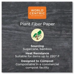 World Centric 16 oz. NoTree Paper Cold Cups - Natural (1000/Carton)