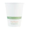 World Centric 4 oz. NoTree Paper Hot Cups - Natural (1000/Carton)