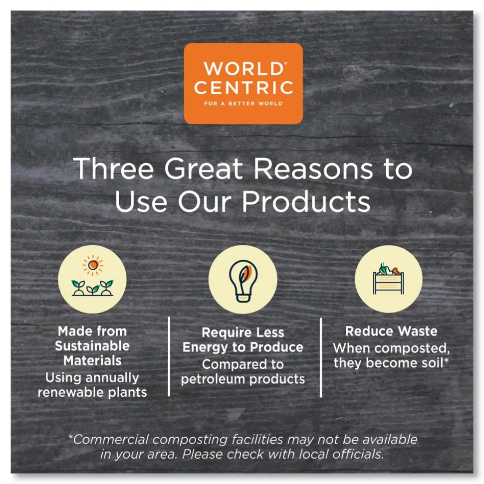 World Centric 10 oz. NoTree Paper Hot Cups - Natural (1000/Carton)