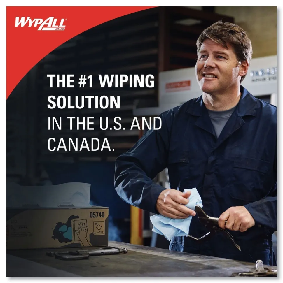 WypAll 750/Roll L40 Wipers Jumbo Roll - White
