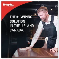 WypAll 875/Roll L30 Wipers Jumbo Roll - White